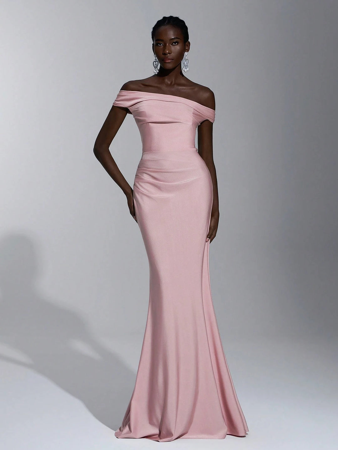 Rochie maxi SHEIN, roz