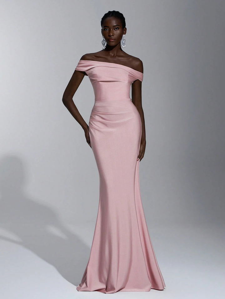 Rochie maxi SHEIN, roz
