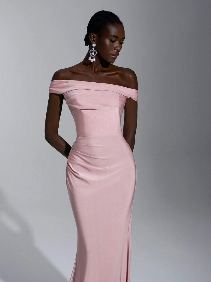 Rochie maxi SHEIN, roz