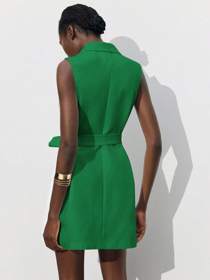 Rochie tip sacou Shein, verde