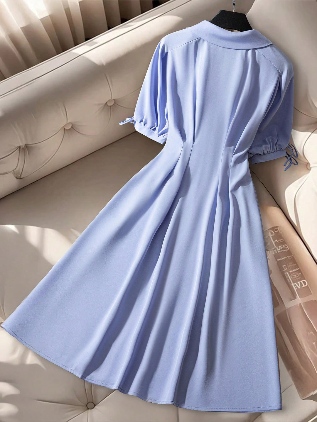 Shein, kék, midi ruha