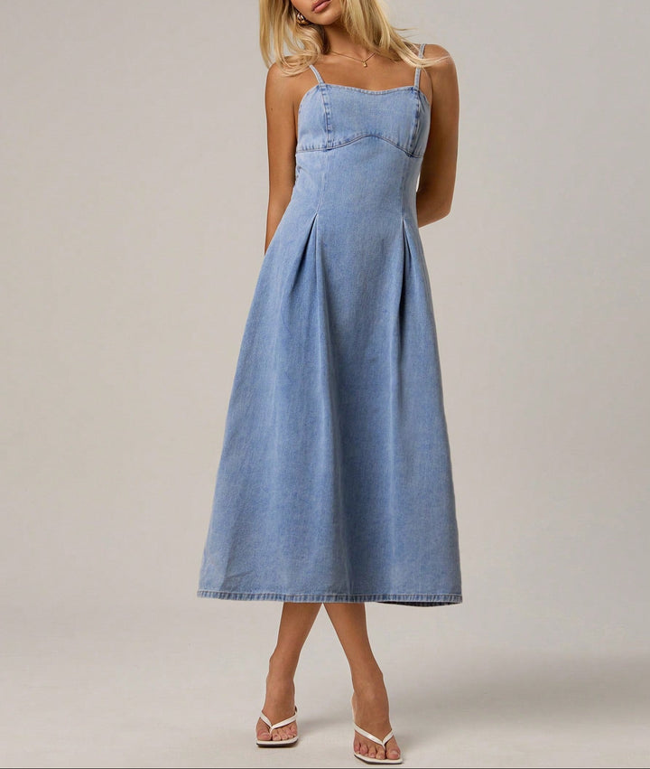 Rochie midi SHEIN, albastru