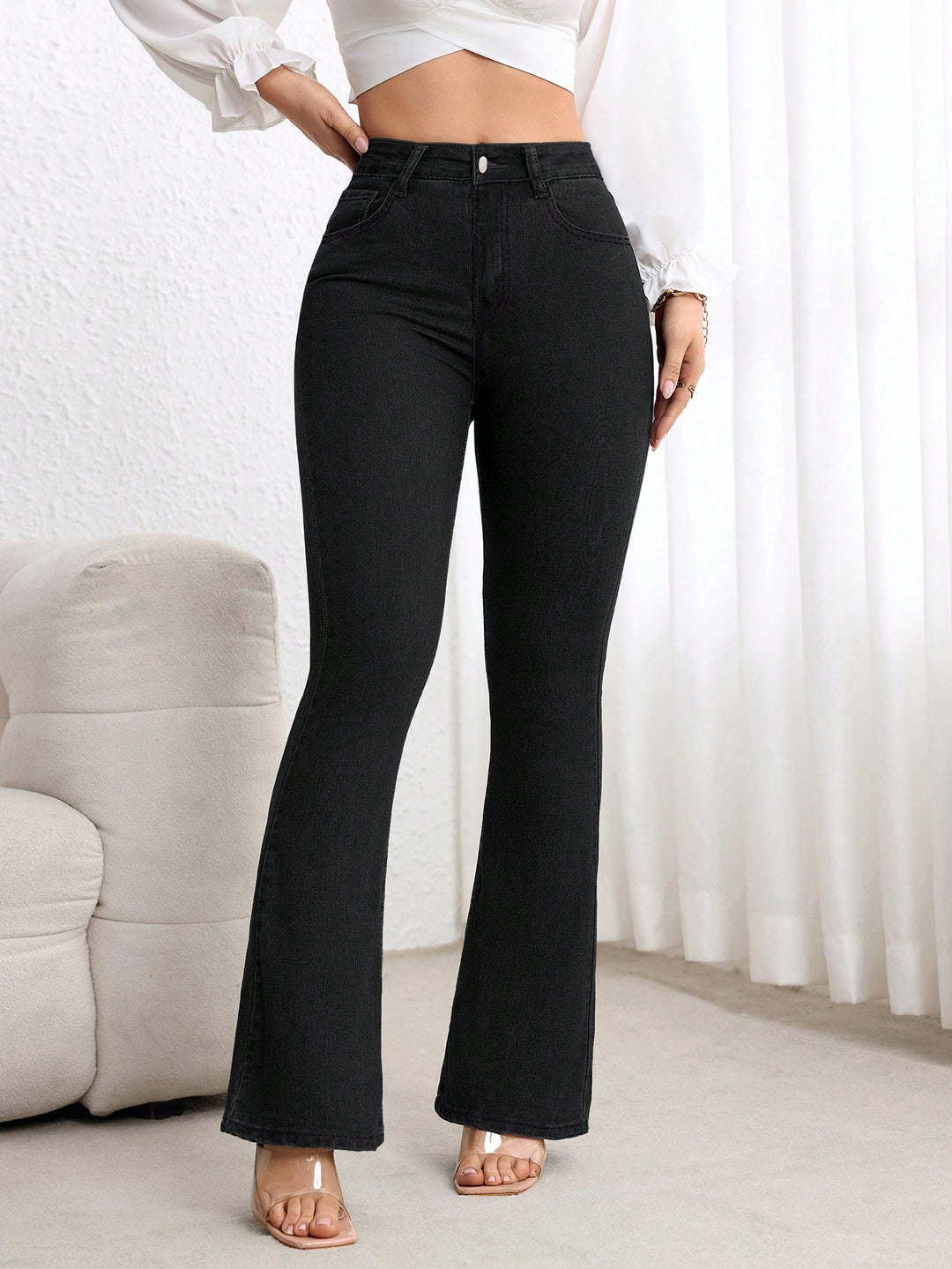 Jeans SHEIN, negru