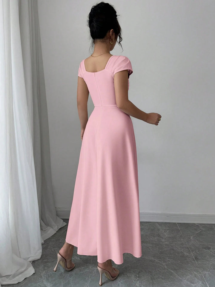Rochie midi SHEIN, roz
