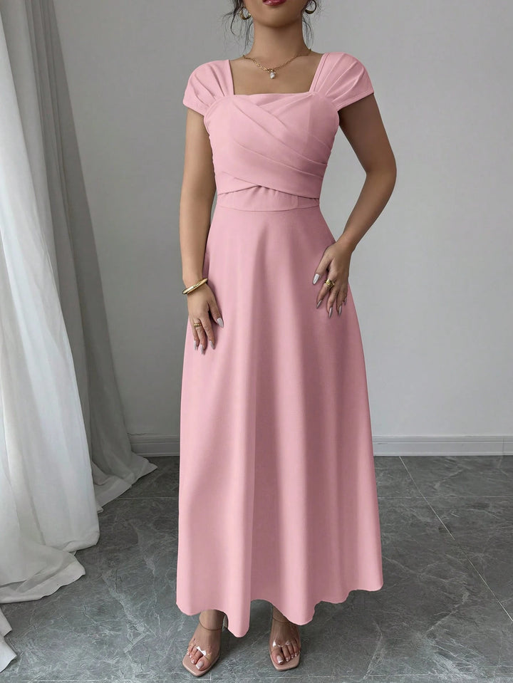Rochie midi SHEIN, roz