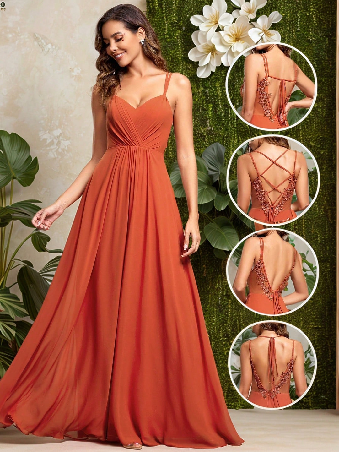 Rochie SHEIN, portocaliu