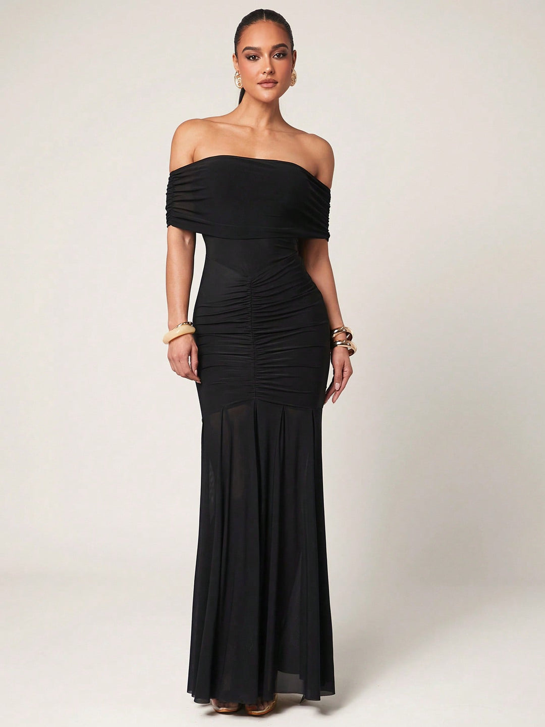 Rochie maxi SHEIN, negru