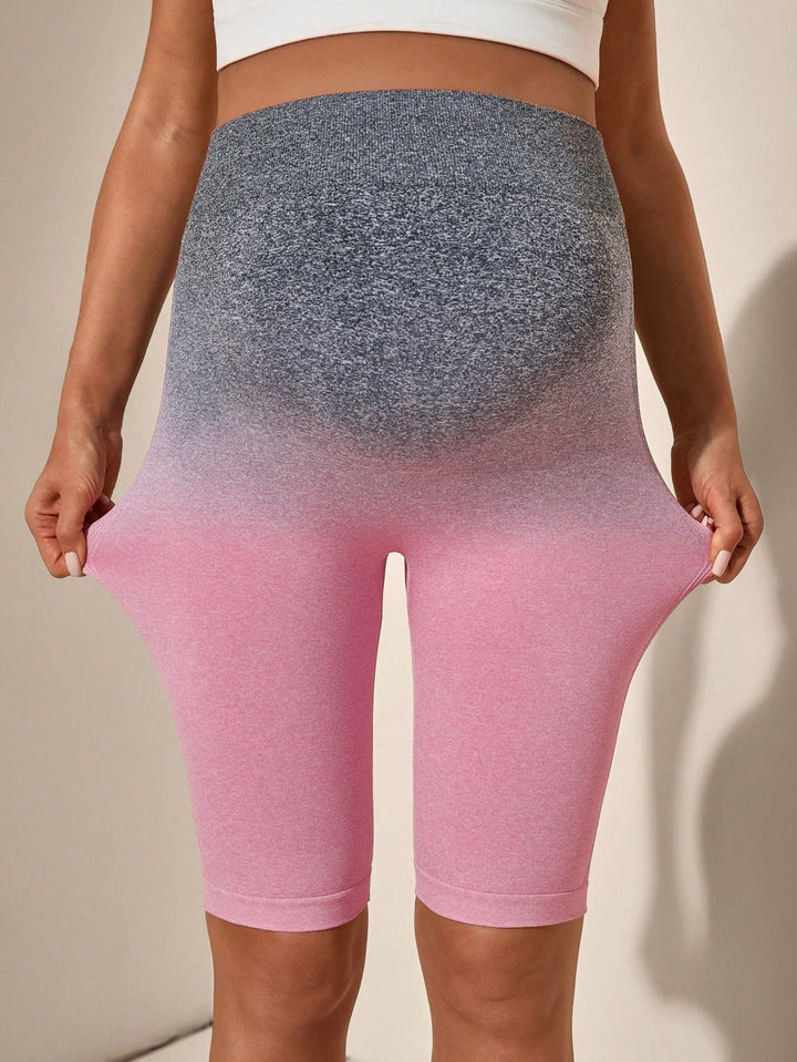 Pantalon capri SHEIN, roz