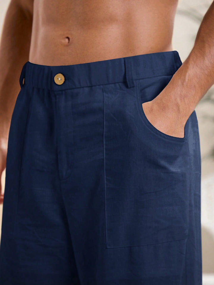 Pantalon SHEIN, albastru