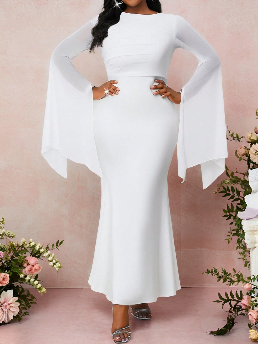 Rochie SHEIN, alb