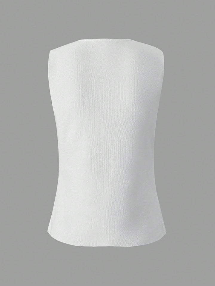 Top SHEIN, alb
