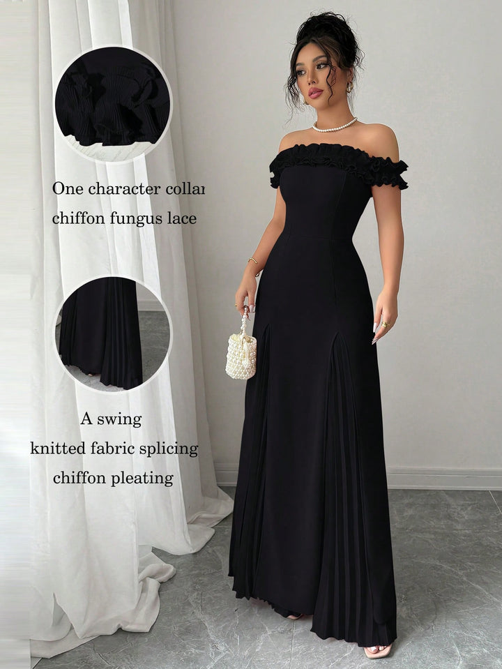 Rochie maxi SHEIN, negru