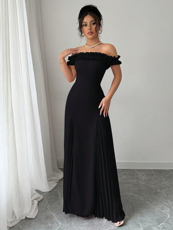 Rochie maxi SHEIN, negru