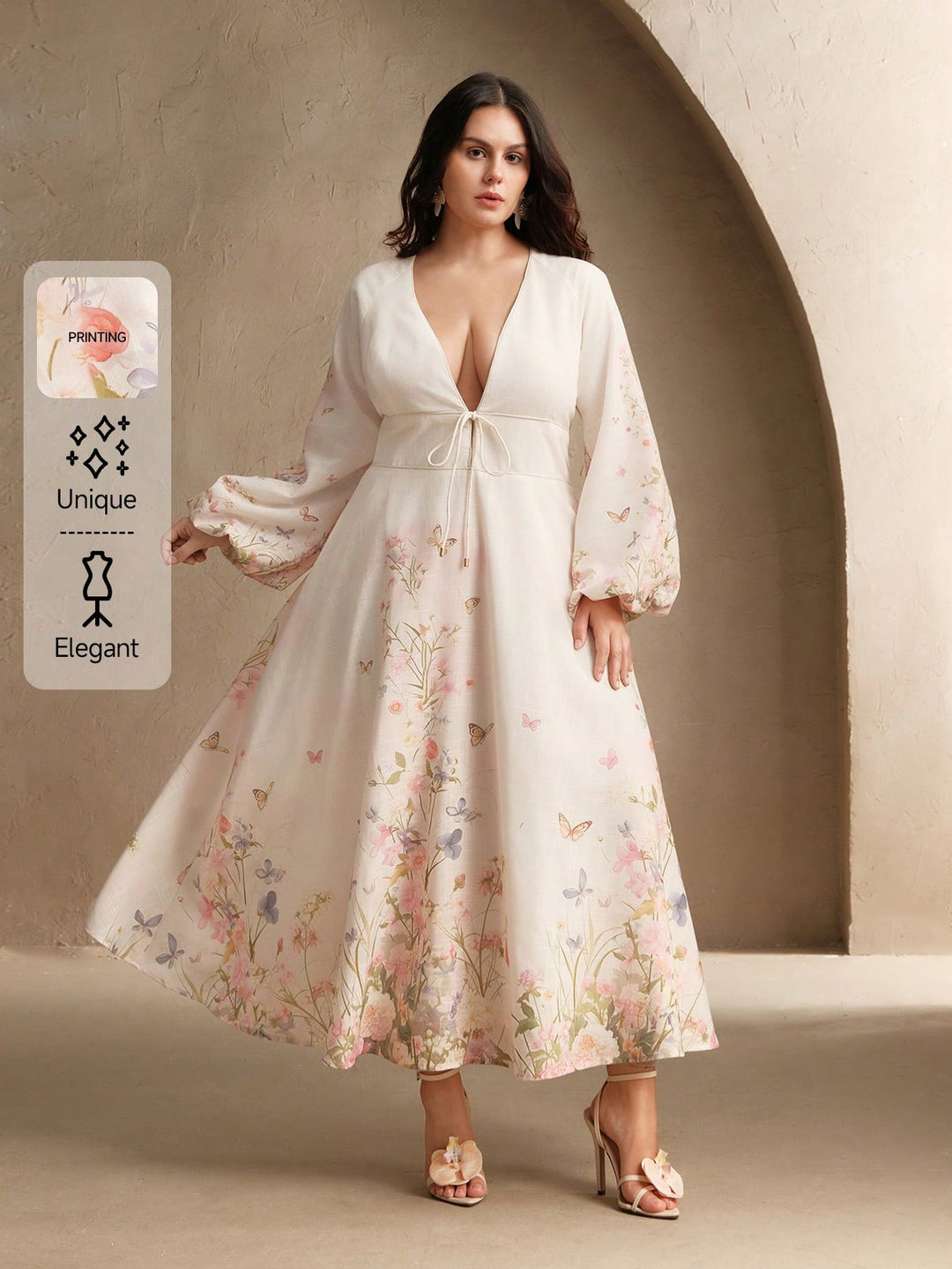 Rochie SHEIN, mix culori