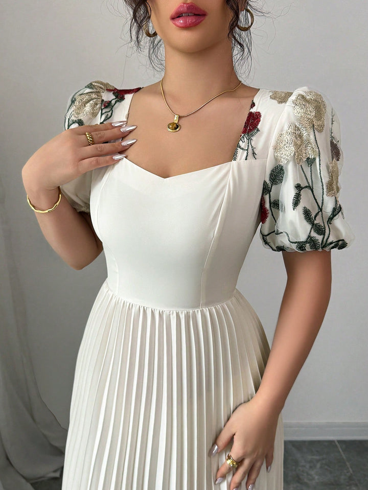 Rochie maxi SHEIN, bej