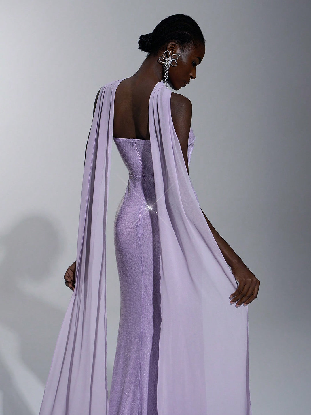 Rochie de ocazie SHEIN, mov