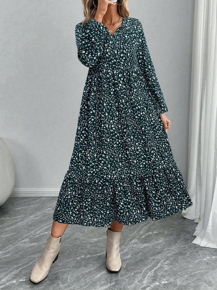 Rochie midi SHEIN, mix culori