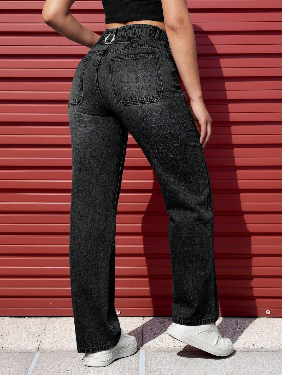 Jeans SHEIN, negru