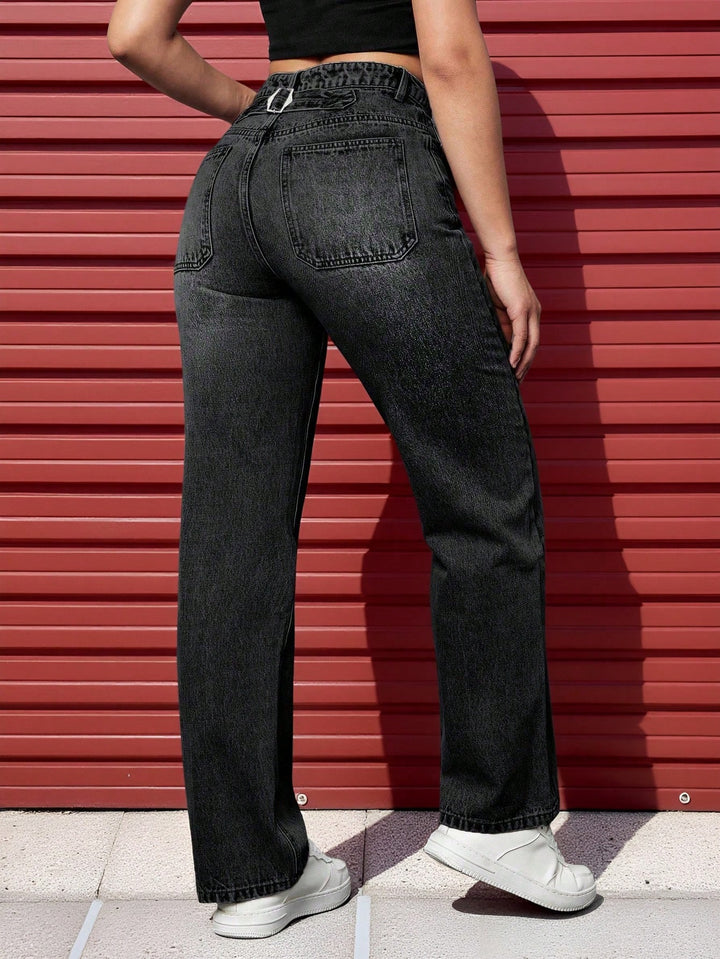 Jeans SHEIN, negru