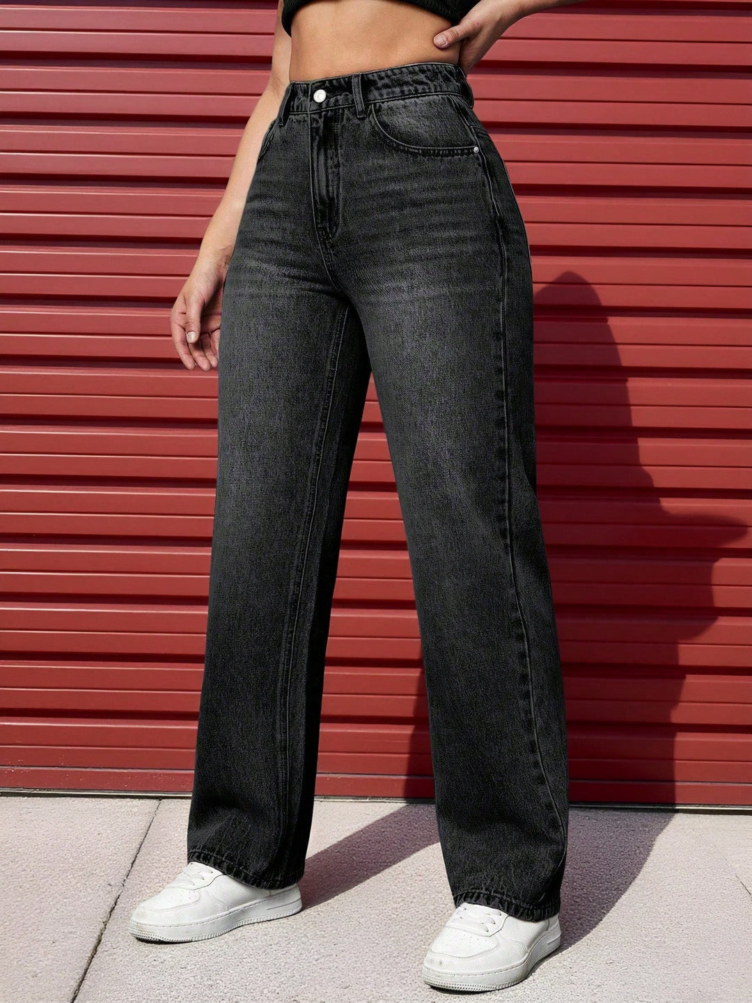 Jeans SHEIN, negru
