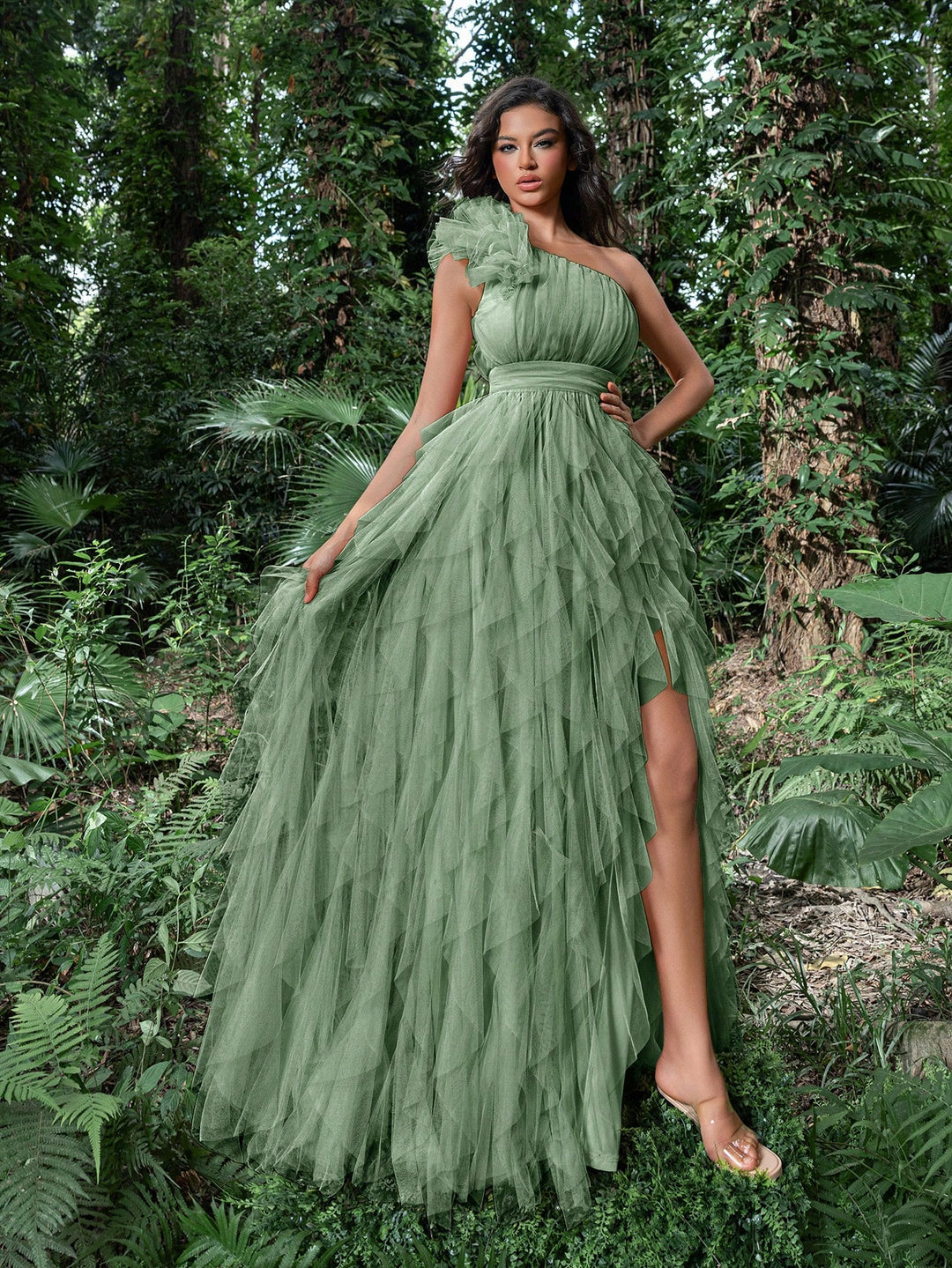 Rochie SHEIN, verde
