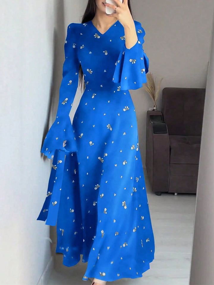 Rochie maxi SHEIN, albastru