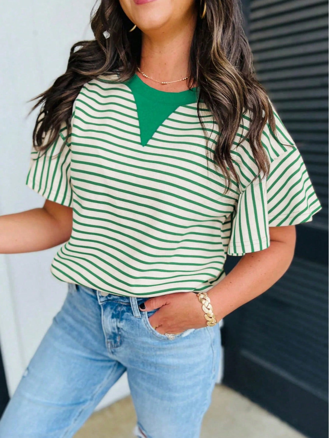 Tricou SHEIN, verde