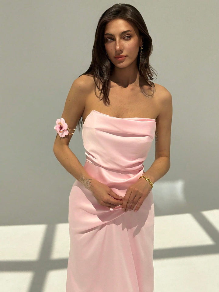 Rochie maxi SHEIN, roz