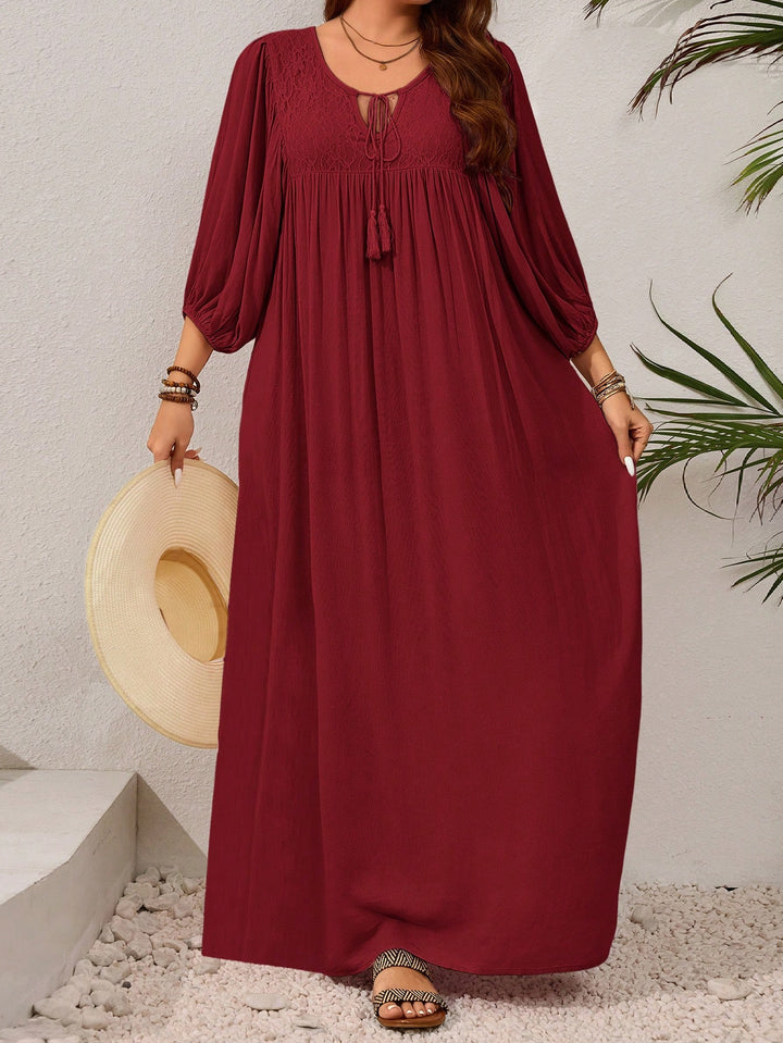 Rochie maxi SHEIN, roșu