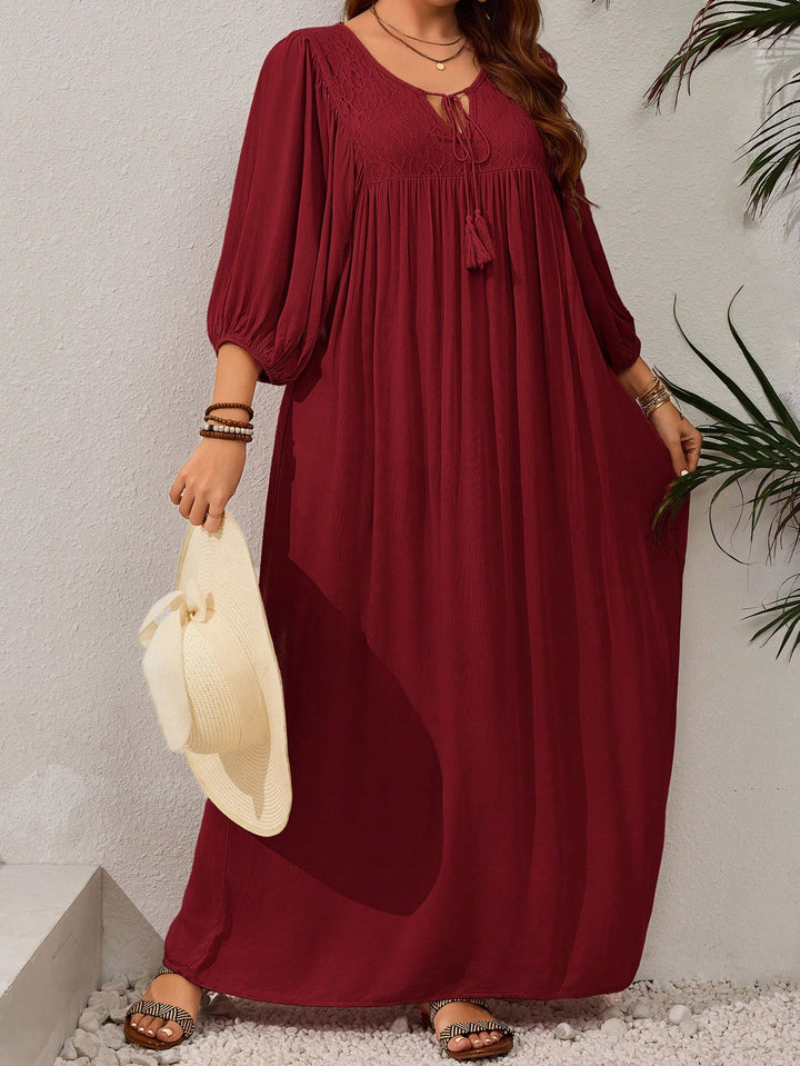 Rochie maxi SHEIN, roșu