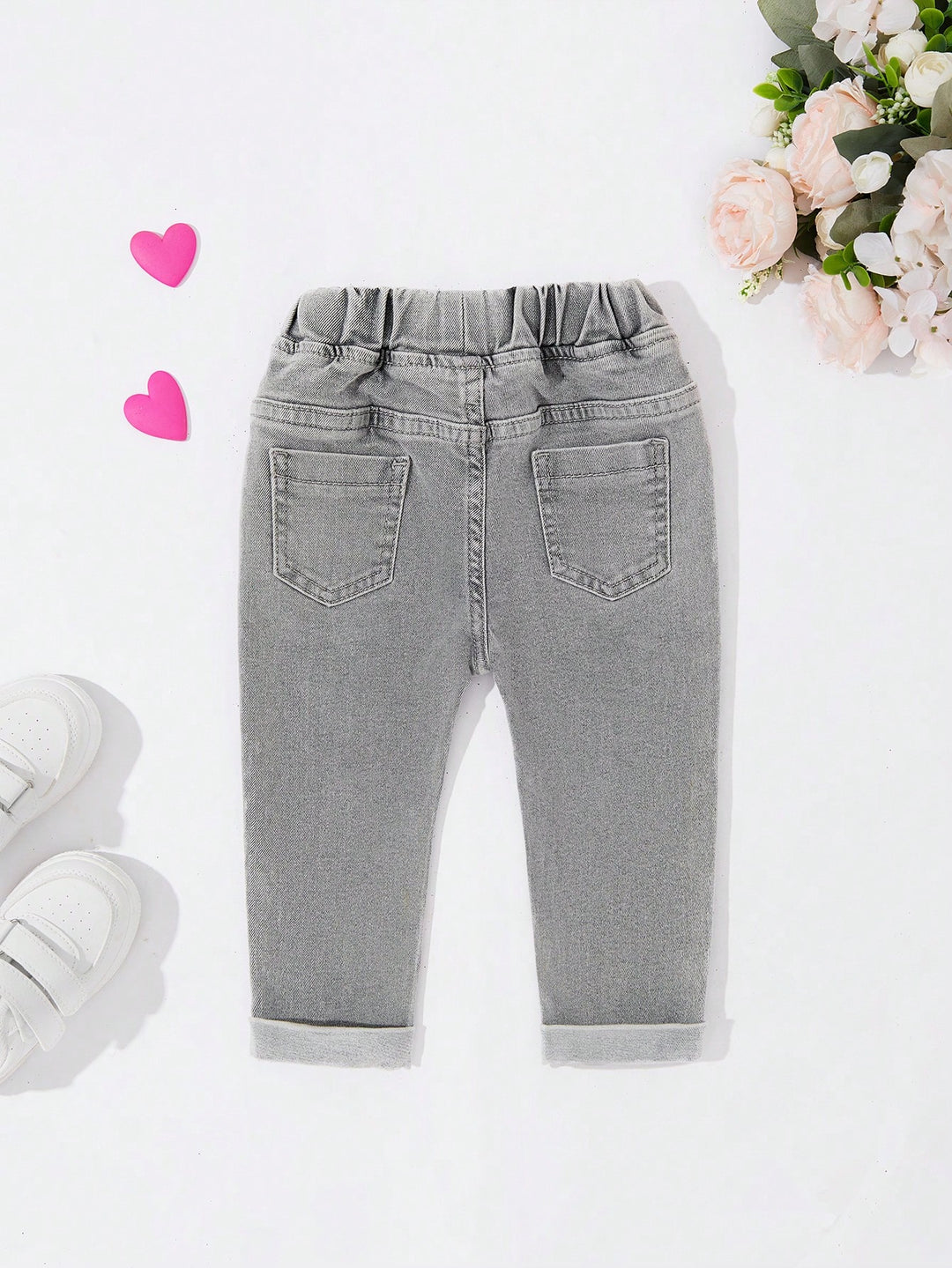 Jeans casual SHEIN, gri