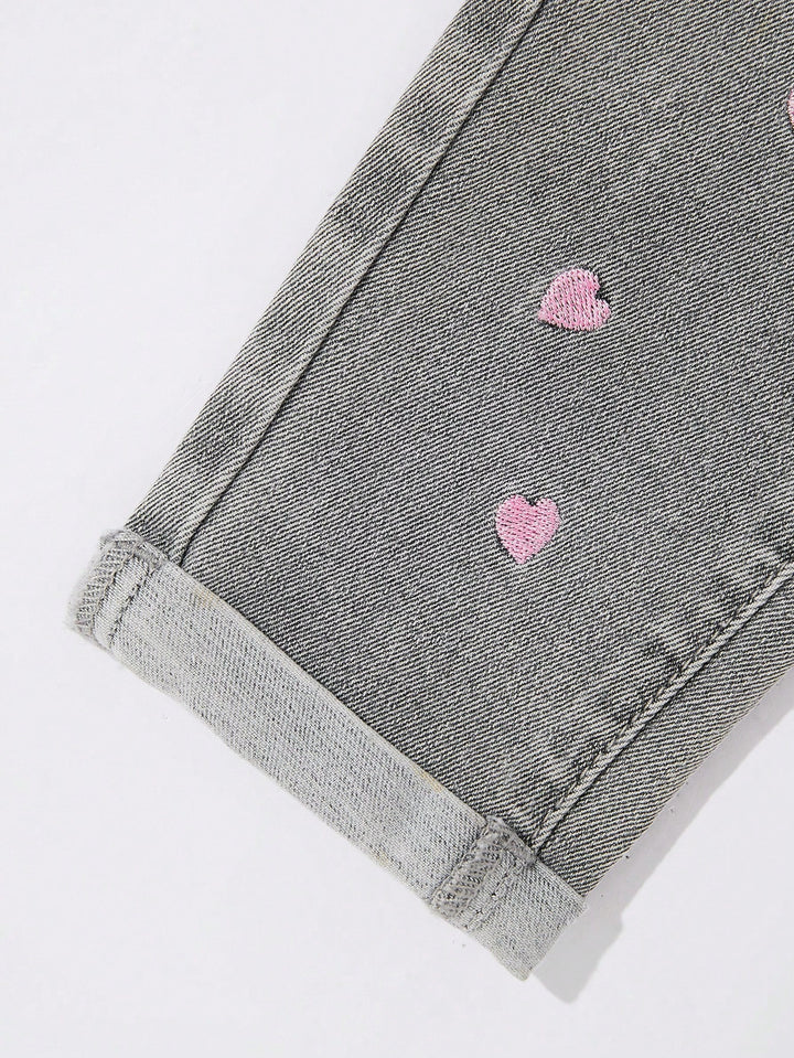 Jeans casual SHEIN, gri