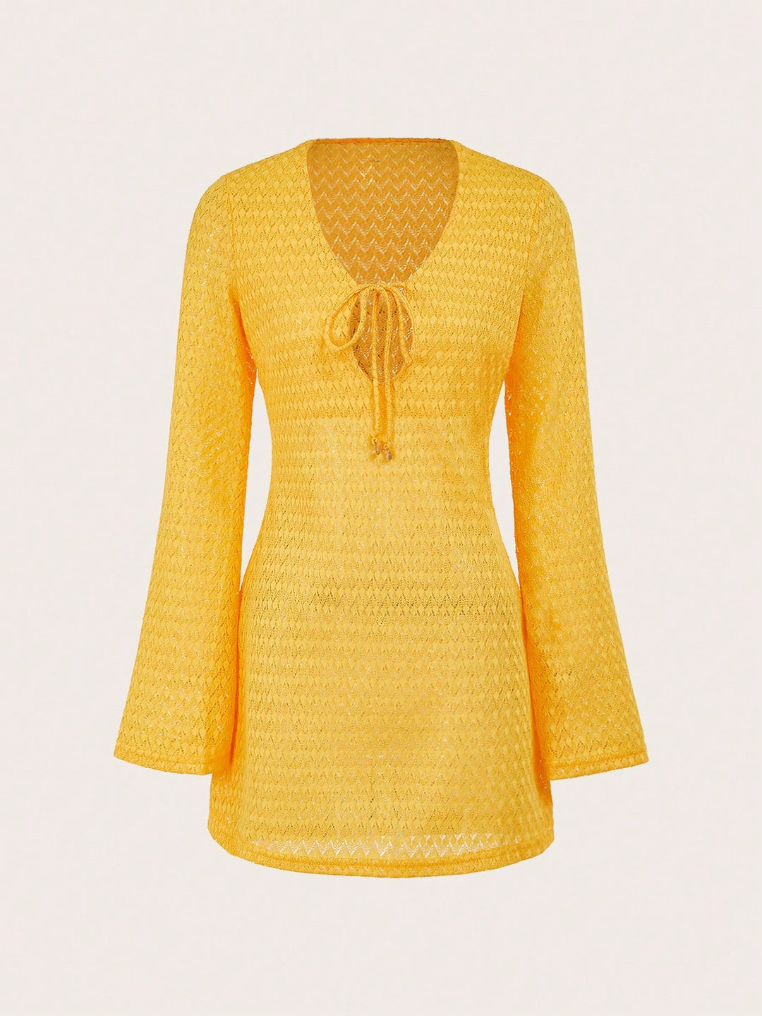 Rochie mini SHEIN, galben