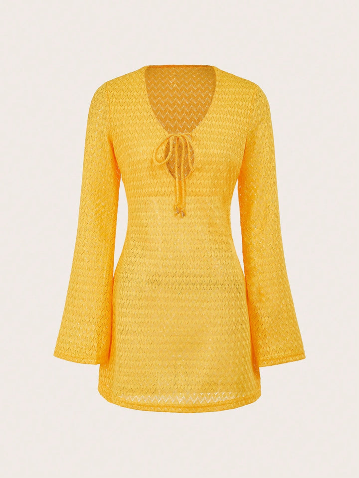 Rochie mini SHEIN, galben