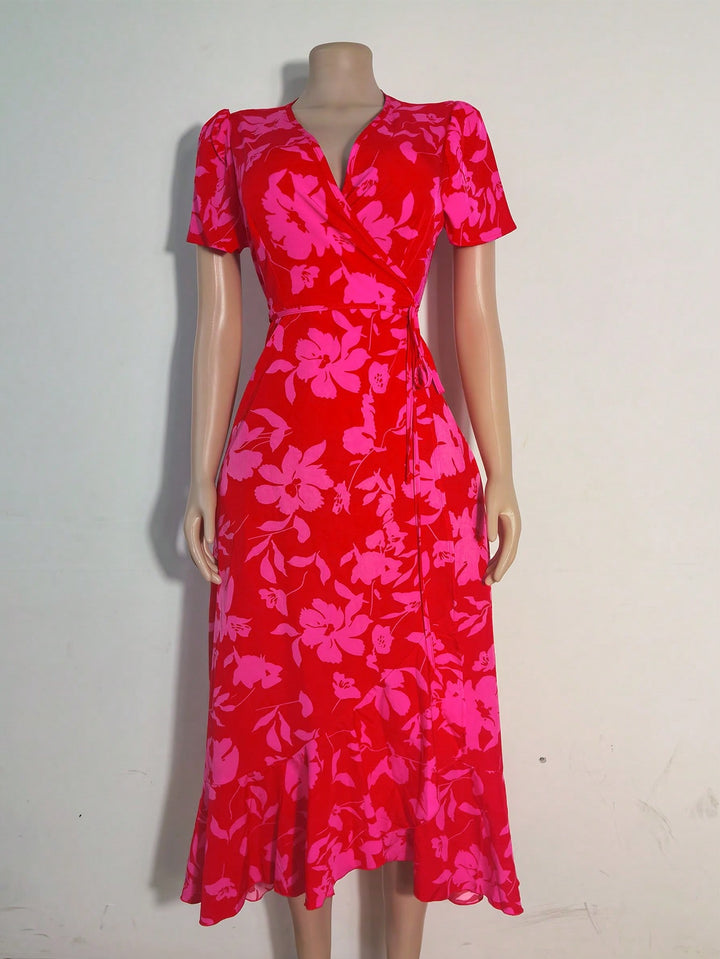 Rochie maxi SHEIN, mix culori