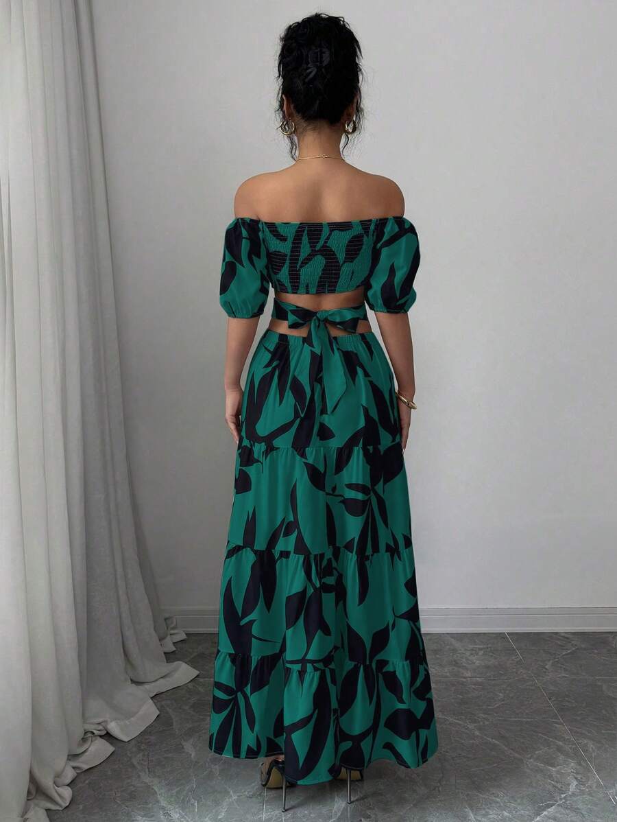 Rochie maxi SHEIN, mix culori