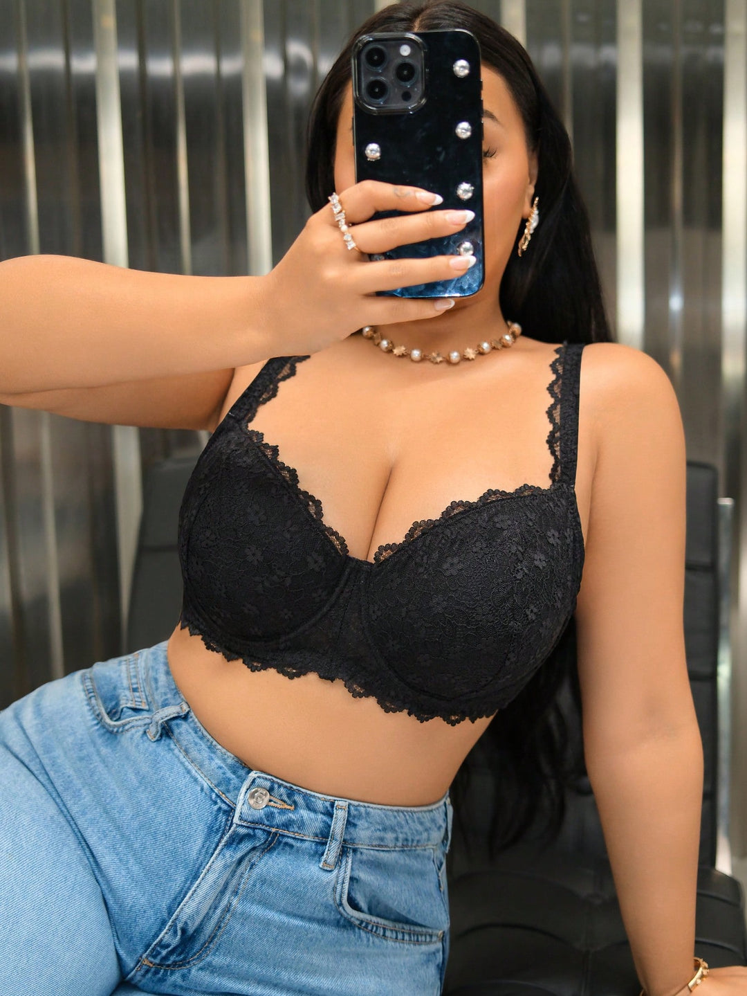 Sutien SHEIN, negru