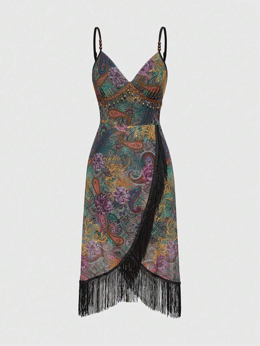 Rochie midi SHEIN, mix culori
