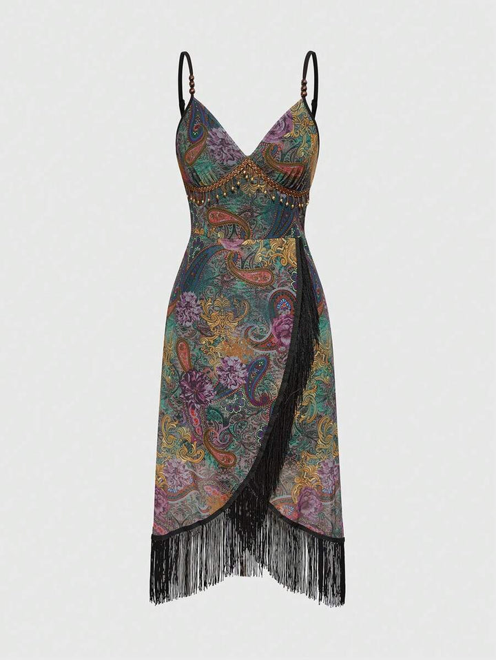 Rochie midi SHEIN, mix culori
