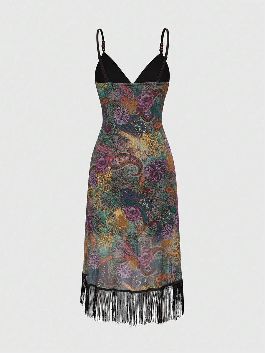 Rochie midi SHEIN, mix culori