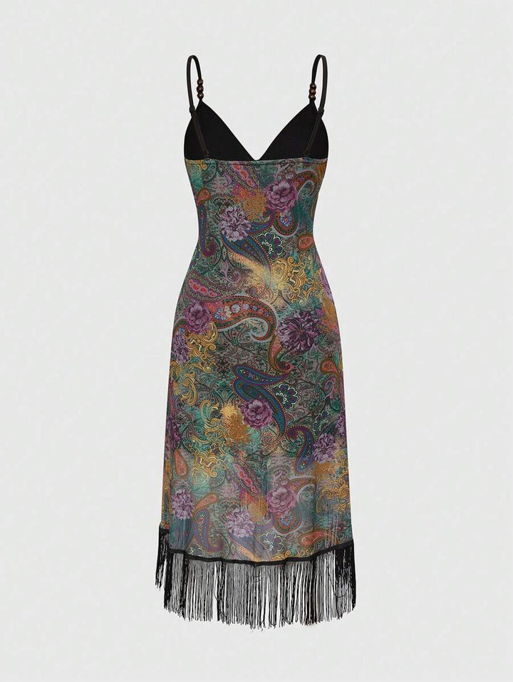 Rochie midi SHEIN, mix culori