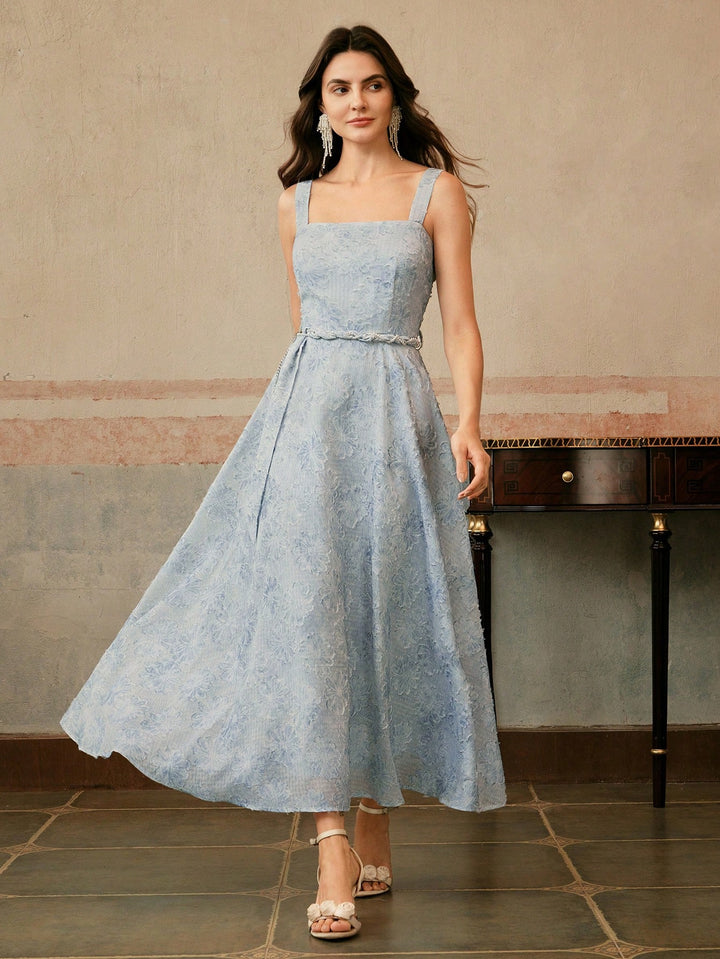 Rochie midi SHEIN, albastru