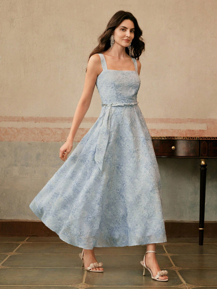 Rochie midi SHEIN, albastru