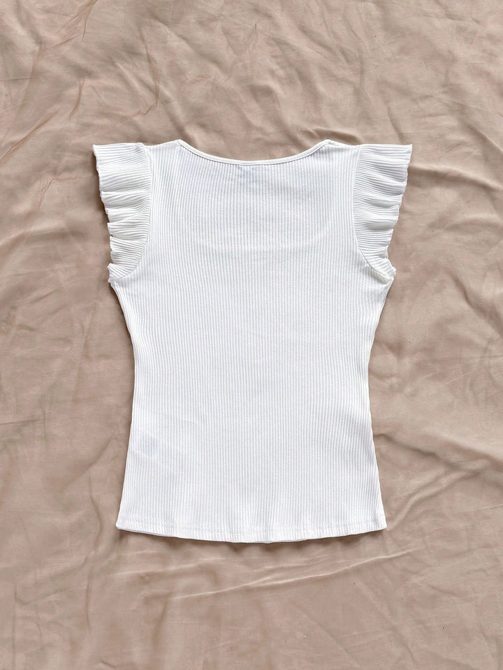 Top SHEIN, alb