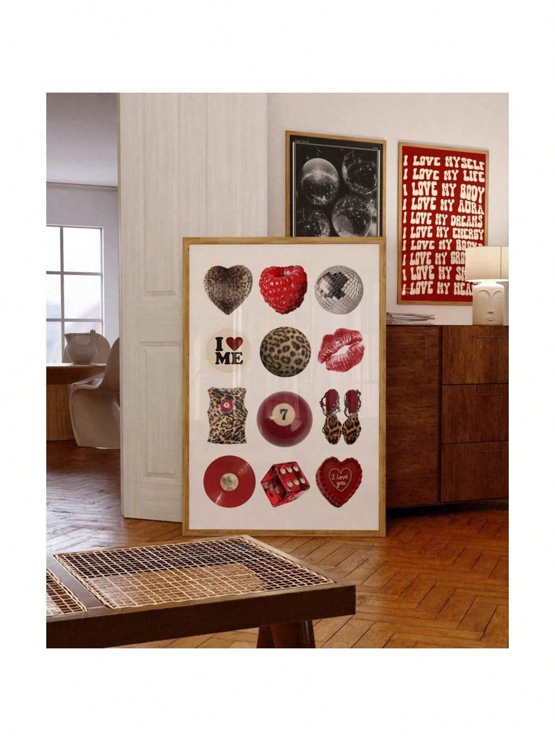 Poster SHEIN, mix culori