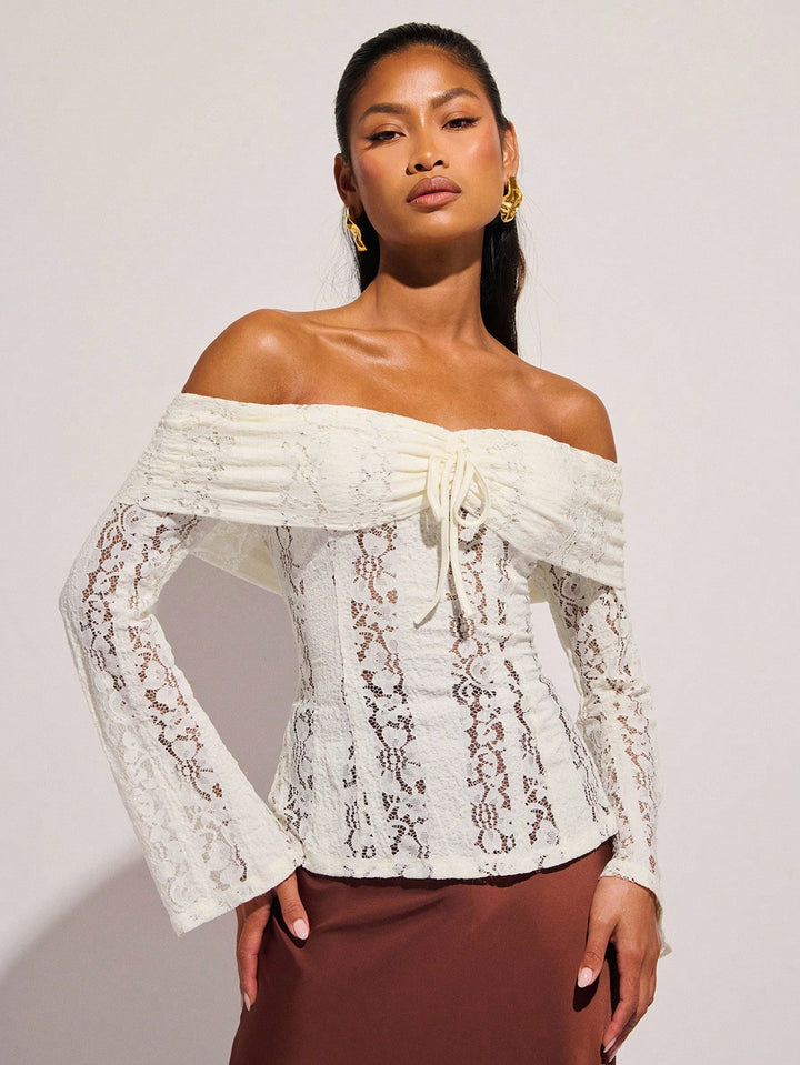 Top SHEIN, bej