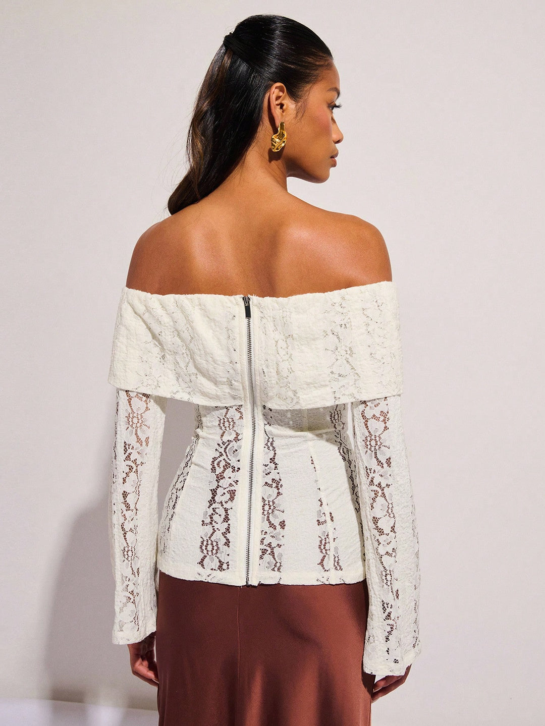 Top SHEIN, bej