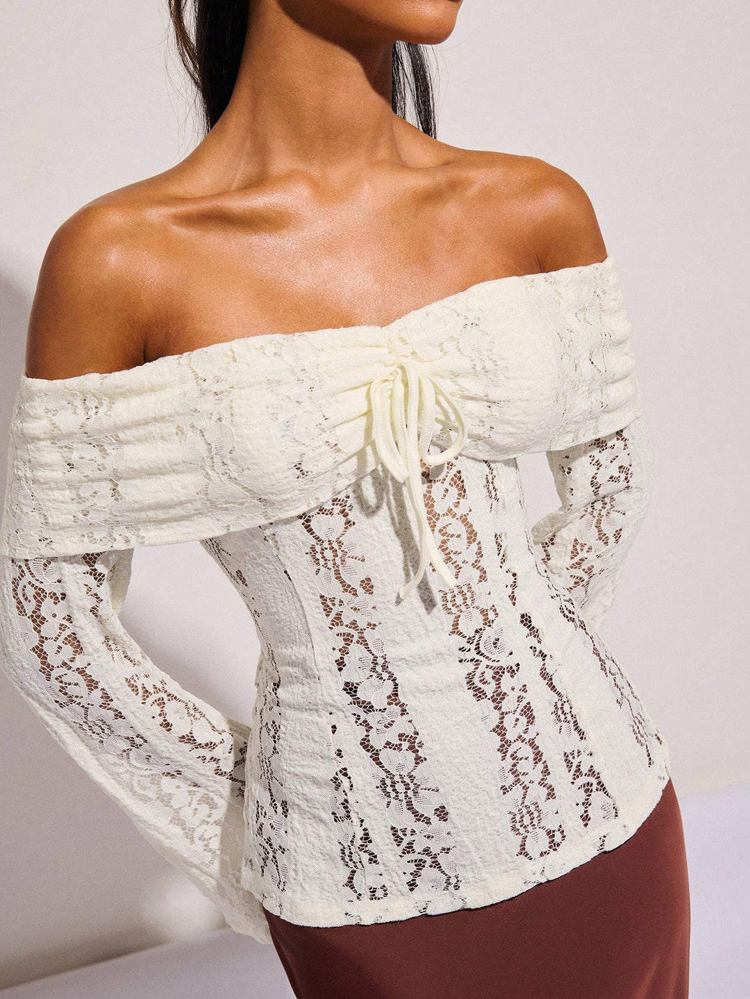Top SHEIN, bej