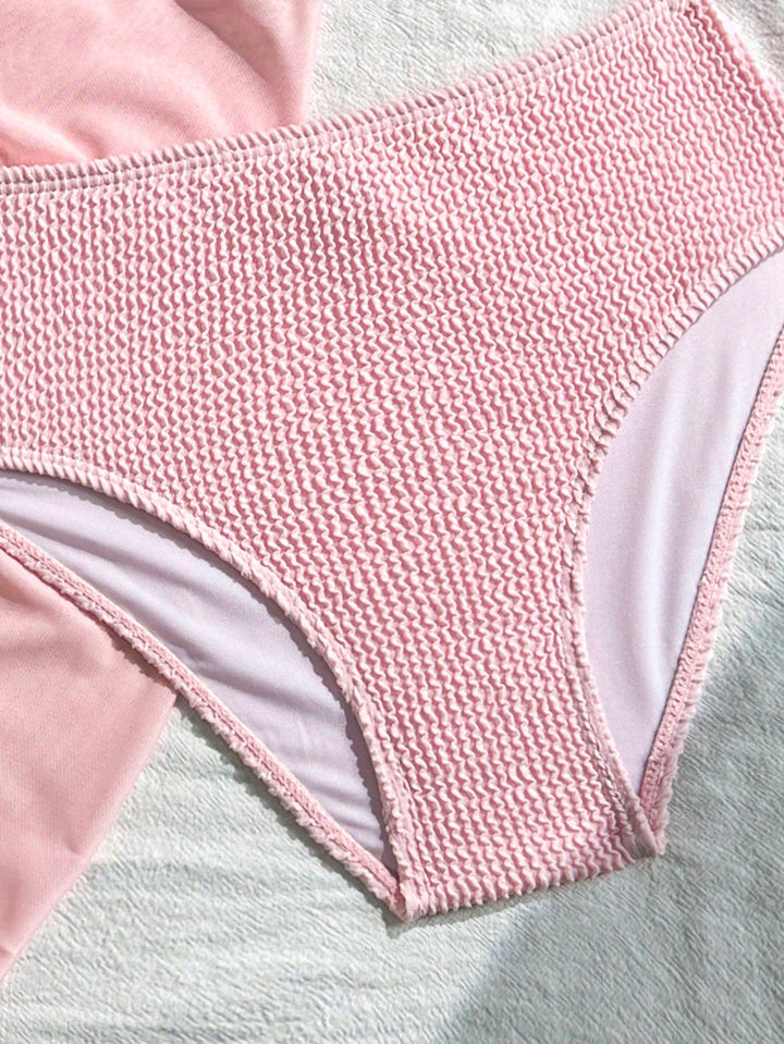 Set bikini SHEIN, roz
