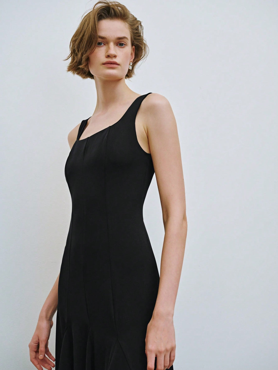Rochie midi SHEIN, negru